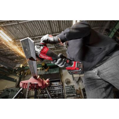 M18 FHSAG150XPDB2-0X - Szlifierka kątowa z hamulcem śr. 150 mm, 18 V FUEL™, wł. łopatkowy, w walizce bez wyposażenia, 4933493422