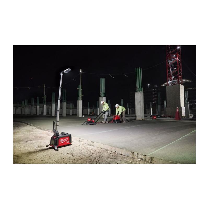 MXF TLIC-601 - Kompaktowy maszt oświetleniowy 15000 lm, 6.0 Ah, MX FUEL™, ONE-KEY™, z akumulatorem i ładowarką, 4933498072