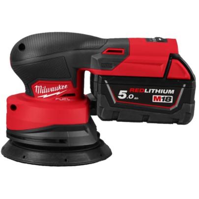 M18 FROS125-502X - Szlifierka mimośrodowa 125 mm, 18 V, 5.0 Ah, FUEL™, w walizce, z 2 akumulatorami i ładowarką, 4933498254