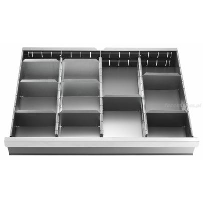 2930.C1 - zestaw 18 przegródek do szuflad 50 i 75 mm