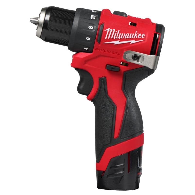 M12 BLDDRC-202C - Kompaktowa wiertarko-wkrętarka 40 Nm, 12 V, 2.0 Ah, w walizce, z 2 akumulatorami i ładowarką, 4933499686