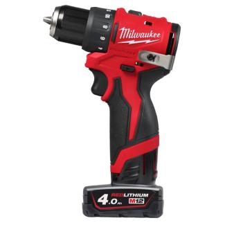 M12 BLDDRC-402C - Kompaktowa wiertarko-wkrętarka 40 Nm, 12 V, 2.0 Ah, w walizce, z 2 akumulatorami i ładowarką, 4933499688