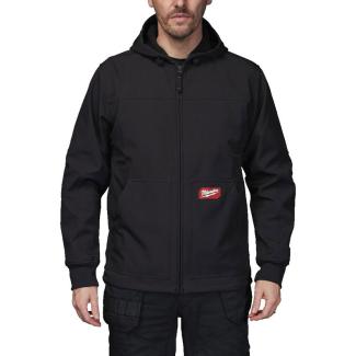 SJ BL L - Kurtka Softshell z kapturem FREEFLEX™, czarna, rozmiar L, 4932498273