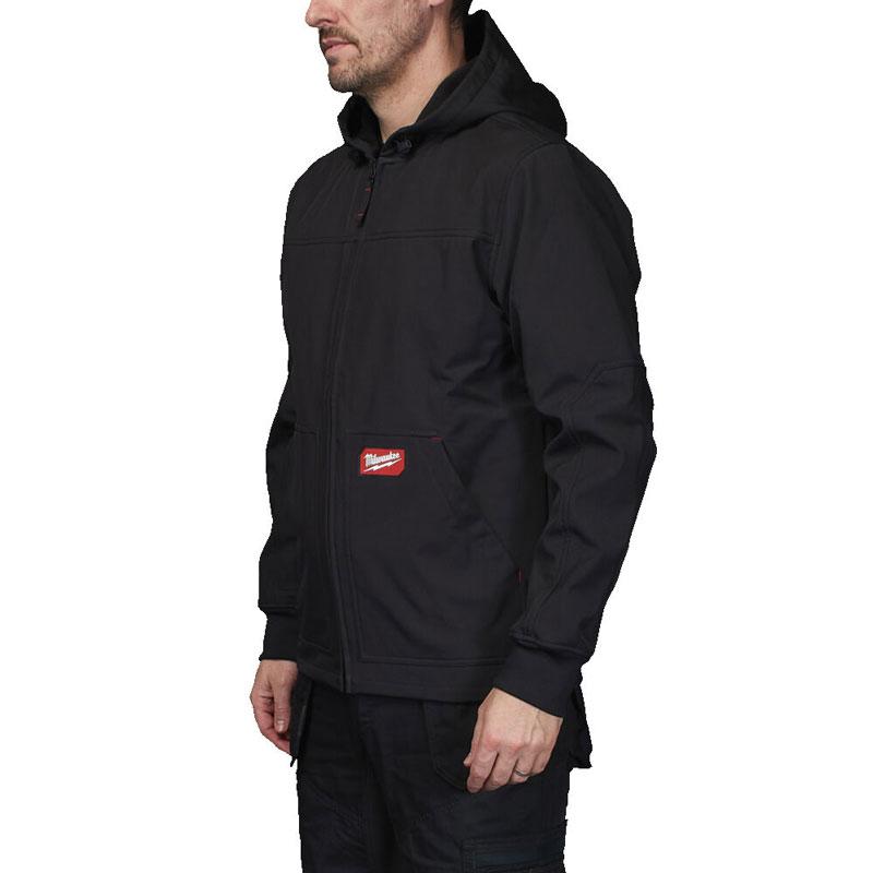 SJ BL XXL - Kurtka Softshell z kapturem FREEFLEX™, czarna, rozmiar XXL, 4932498275