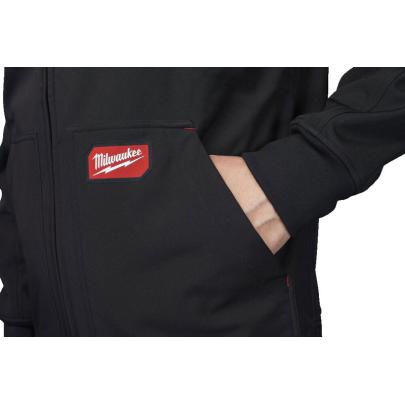 SJ BL XXL - Kurtka Softshell z kapturem FREEFLEX™, czarna, rozmiar XXL, 4932498275