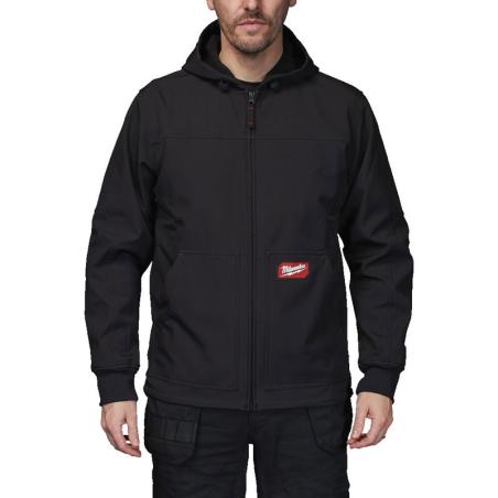 SJ BL XXXL - Kurtka Softshell z kapturem FREEFLEX™, czarna, rozmiar XXXL, 4932498276