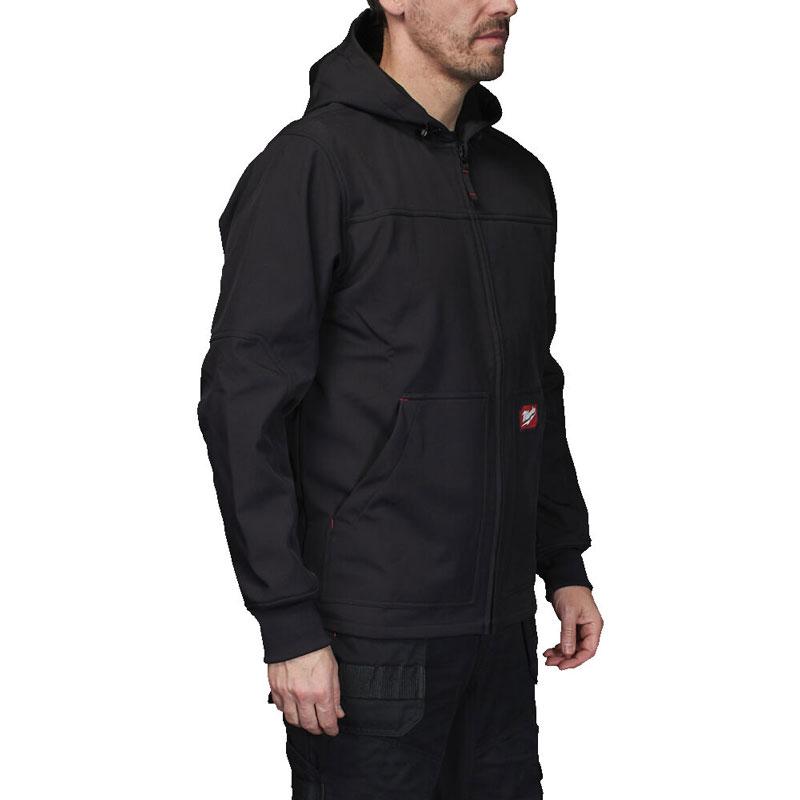 SJ BL XXXL - Kurtka Softshell z kapturem FREEFLEX™, czarna, rozmiar XXXL, 4932498276