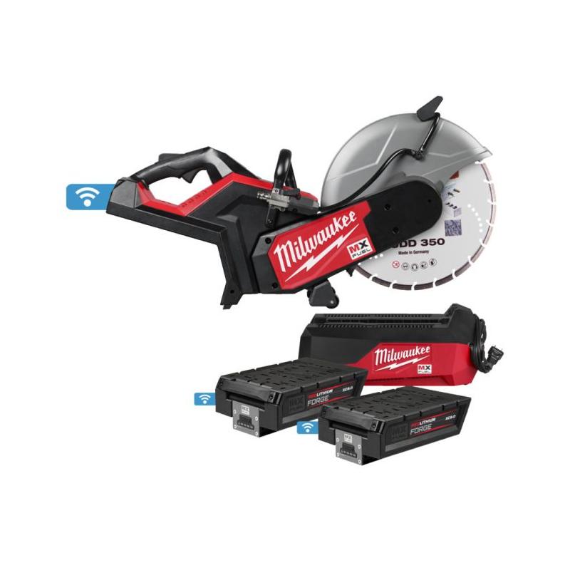 MXF COS350G2FC-802 - Przecinarka 125 mm, MX FUEL™, ONE-KEY™, z 2 akumulatorami i ładowarką, 4933499772