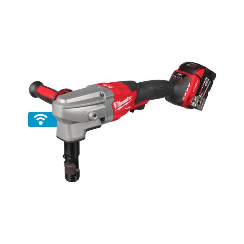 M18 FNB35-502X - Nożyce do blachy 3,5 mm, 18 V, 5.0 Ah, FUEL™, ONE-KEY™, w walizce, z 2 akumulatorami i ładowarką, 4933498983