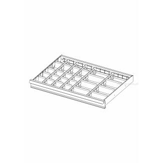 2930.C2 - zestaw 27 przegródek do szuflad 75 mm