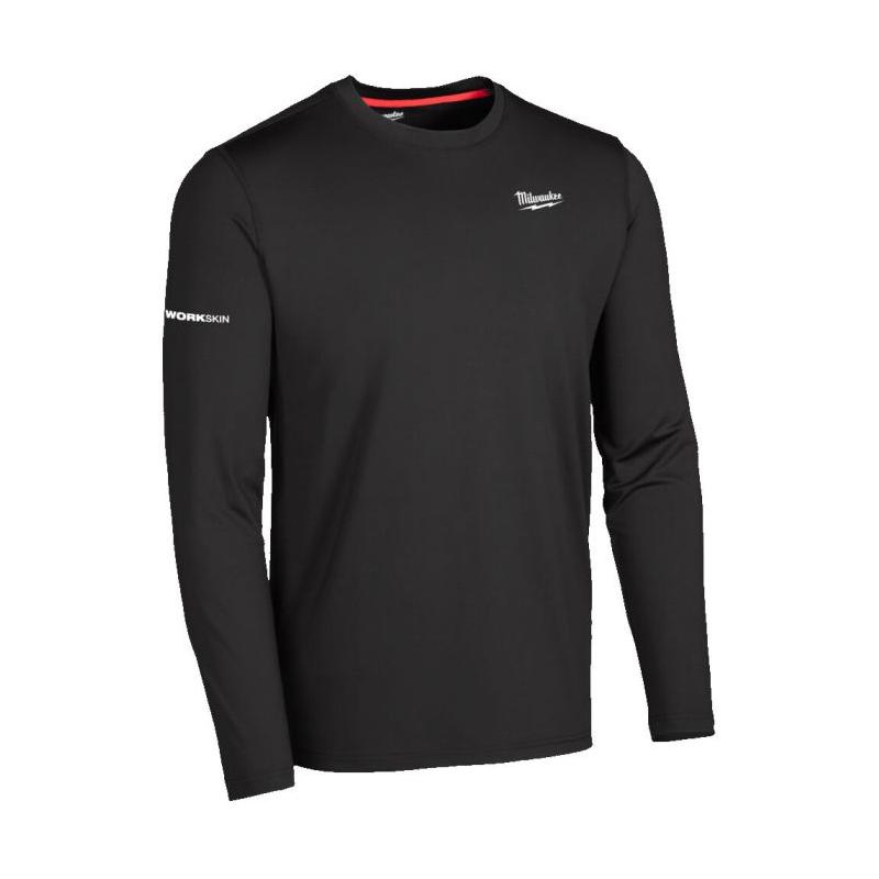 CWB LS BL M - Koszulka termoaktywna z długim rękawem WORKSKIN™, czarna, rozmiar M, 4932498284