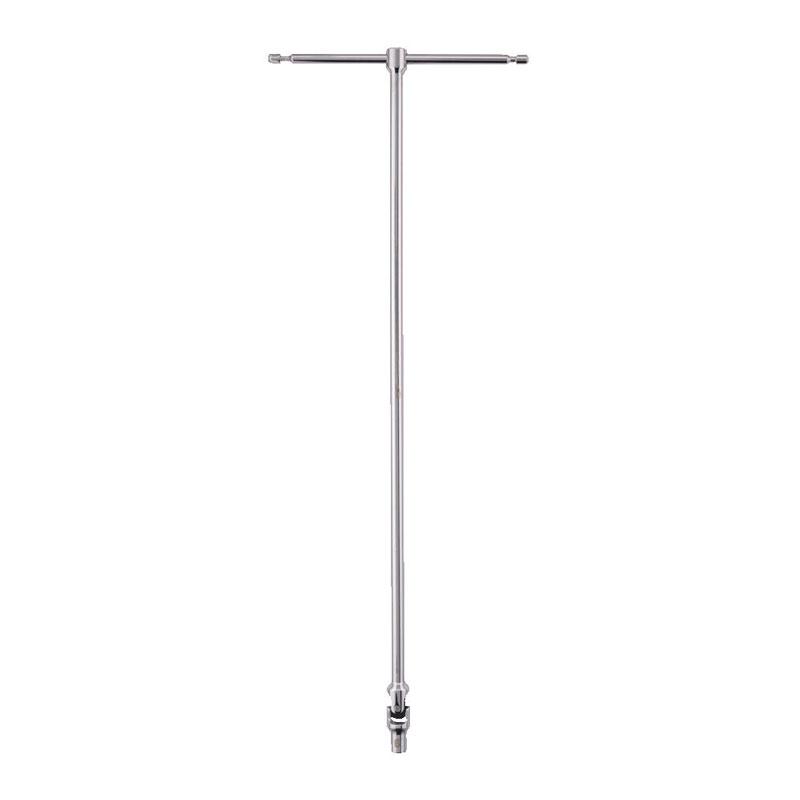 4932492675 - Klucz nasadowy T przegubowy 6-kątny z przesuwną rękojeścią, 6 mm