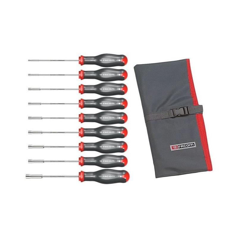 FACOM 74AT.JL14 - PROT NUT DRIVER SET 14PCE STD ✔