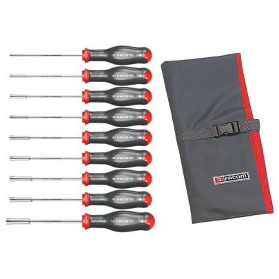 FACOM 74AT.JL14 - PROT NUT DRIVER SET 14PCE STD ✔