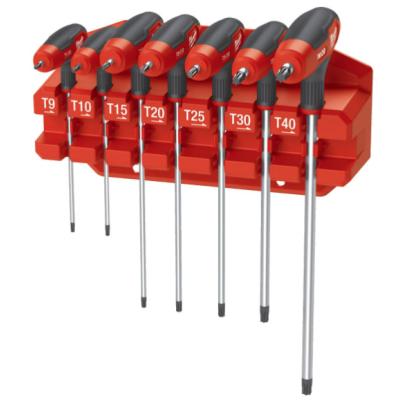 4932498690 - Zestaw kluczy trzpieniowych z rękojeścią, TORX, T9 - T40 (7 szt.)
