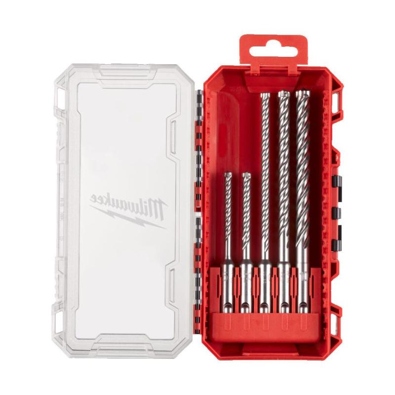 4932498298 - Zestaw wierteł do betonu SDS Plus MX4, 4-ostrzowe, 5,5 - 8 mm (5 szt.)