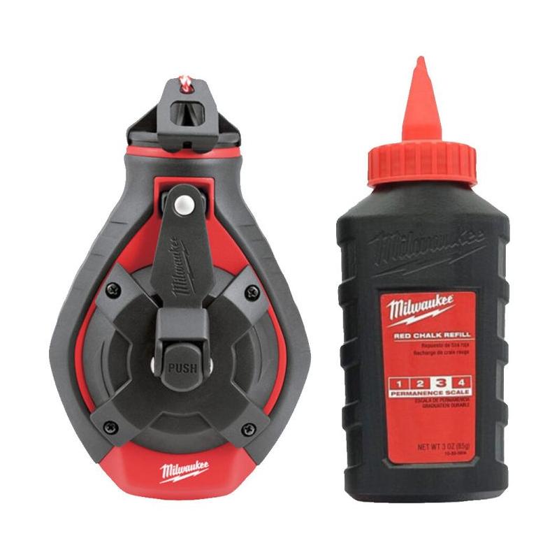 4932498391 - Sznurek traserski gruby z czerwonym wkładem 30 m