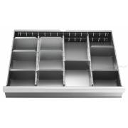 2930.C3 - zestaw 8 przegródek do szuflad 125 mm