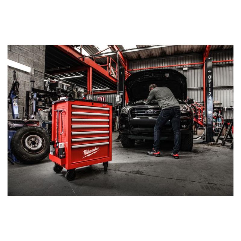 4932498252 - Wózek narzędziowy TOOLGUARD™ 690 mm, 7 szuflad, 3 moduły na szufladę, czerwony