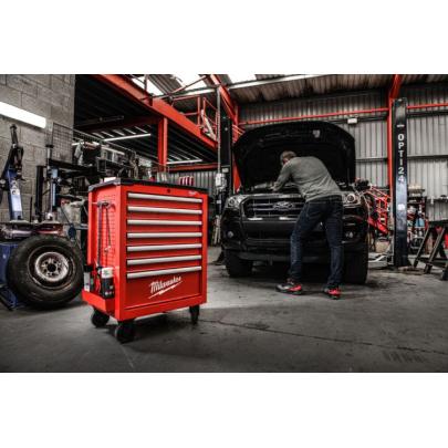 4932498252 - Wózek narzędziowy TOOLGUARD™ 690 mm, 7 szuflad, 3 moduły na szufladę, czerwony