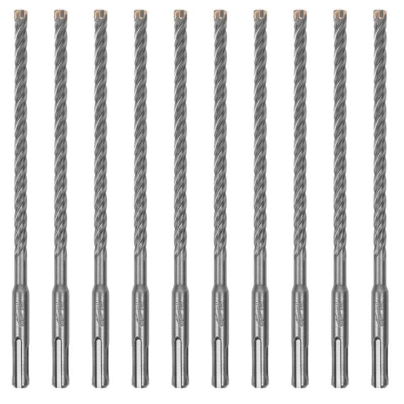 4932498882 - Wiertło udarowe do betonu SDS-Plus Contractor, 4-ostrzowe, 8 x 140/210 mm (10 szt.)