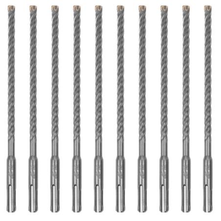 4932498887 - Wiertło udarowe do betonu SDS-Plus Contractor, 4-ostrzowe, 10 x 90/160 mm (10 szt.)