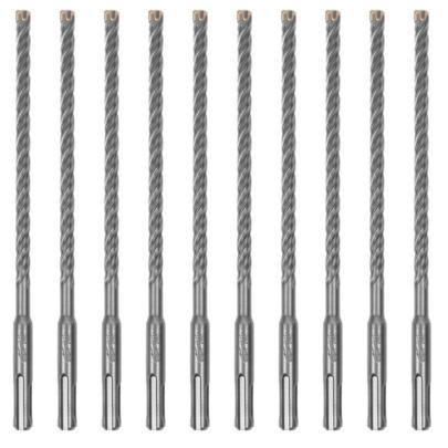 4932498887 - Wiertło udarowe do betonu SDS-Plus Contractor, 4-ostrzowe, 10 x 90/160 mm (10 szt.)