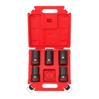 4932498752 - Zestaw nasadek udarowych długich Shockwave 1", 6-kątnych, 27 - 36 mm (5 szt.)