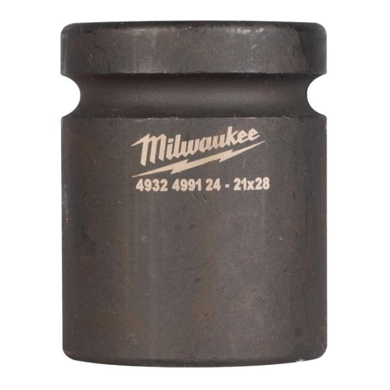 4932499124 - Nasadka kolejowa udarowa Shockwave 1" prostokątna, krótka, 21x28 mm