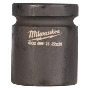 4932499126 - Nasadka kolejowa udarowa Shockwave 1" prostokątna, krótka, 22x29 mm