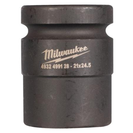 4932499128 - Nasadka kolejowa udarowa Shockwave 1" prostokątna, krótka, 21x24,5 mm