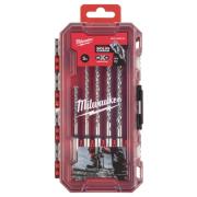 4932500064 - Zestaw wierteł udarowych do betonu SDS-Plus MX4, 4-ostrzowe, 5,5 - 8 mm (5 szt.)