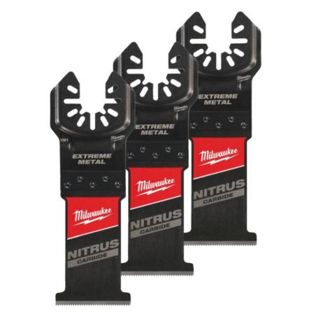 48851563 - Brzeszczot wgłębny Nitrus Carbide™ do Multitoola do ekstremalnych zastosowań w twardym metalu, 35 mm (3 szt.)