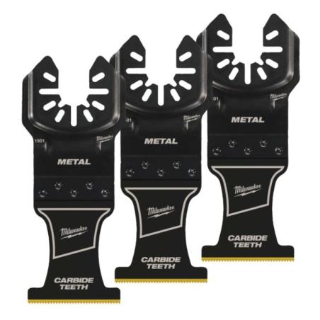 48851503 - Brzeszczot wgłębny do Multitoola z węglików spiekanych do cięcia twardego metalu, 35 mm (3 szt.)