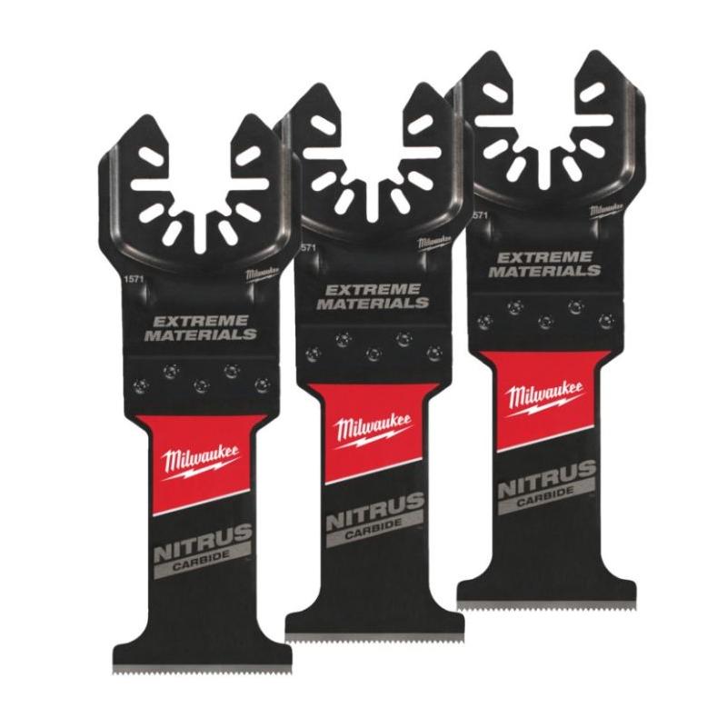 48851573 - Brzeszczot wgłębny Nitrus Carbide™ do Multitoola do cięcia wielu materiałów, 35 mm (3 szt.)