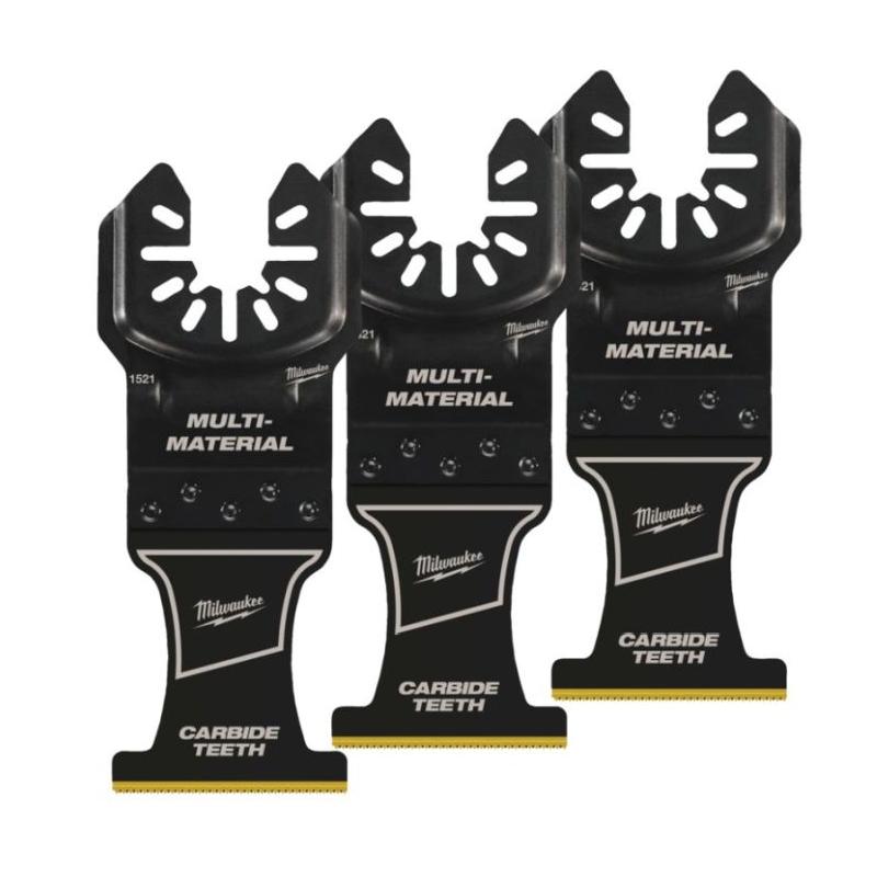 48851523 - Brzeszczot bimetalowy do Multitoola do cięcia wgłębnego wielu materiałów, 35 mm (3 szt.)