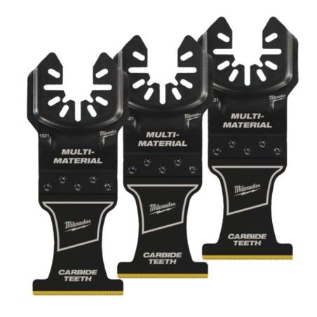 48851523 - Brzeszczot bimetalowy do Multitoola do cięcia wgłębnego wielu materiałów, 35 mm (3 szt.)
