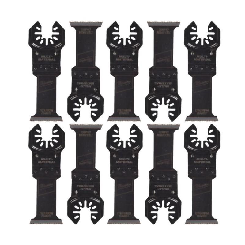 48851239 - Brzeszczot bimetalowy do Multitoola do cięcia wgłębnego wielu materiałów, 35 mm (10 szt.)