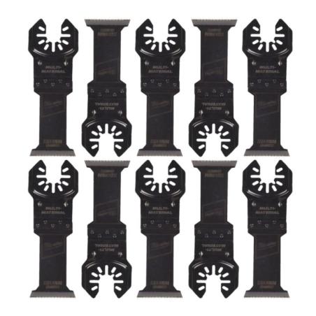 48851239 - Brzeszczot bimetalowy do Multitoola do cięcia wgłębnego wielu materiałów, 35 mm (10 szt.)