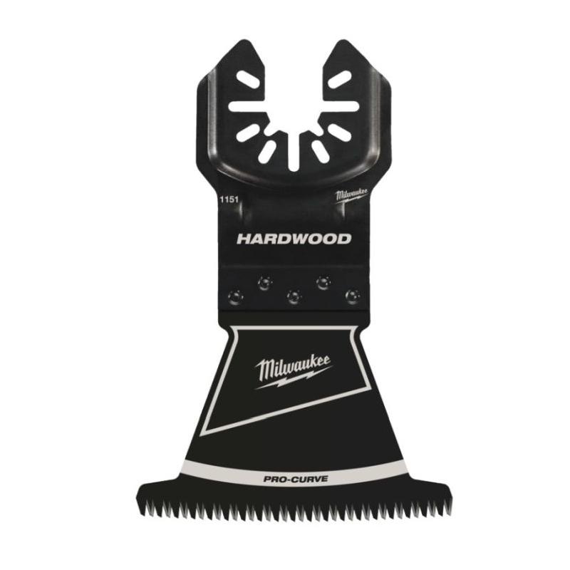 48851151 - Ostrze precyzyjne PRO-CURVE™ do Multitoola do cięcia wgłębnego twardego drewna i PVC, 3C, 64 mm (1 szt.)