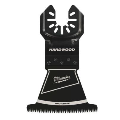 48851151 - Ostrze precyzyjne PRO-CURVE™ do Multitoola do cięcia wgłębnego twardego drewna i PVC, 3C, 64 mm (1 szt.)