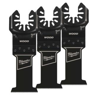 48851103 - Ostrze do Multitoola do cięcia wgłębnego miękkiego drewna, 35 mm (3 szt.)