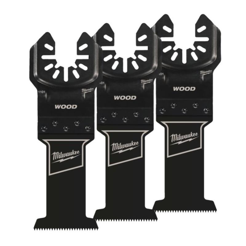 48851103 - Ostrze do Multitoola do cięcia wgłębnego miękkiego drewna, 35 mm (3 szt.)