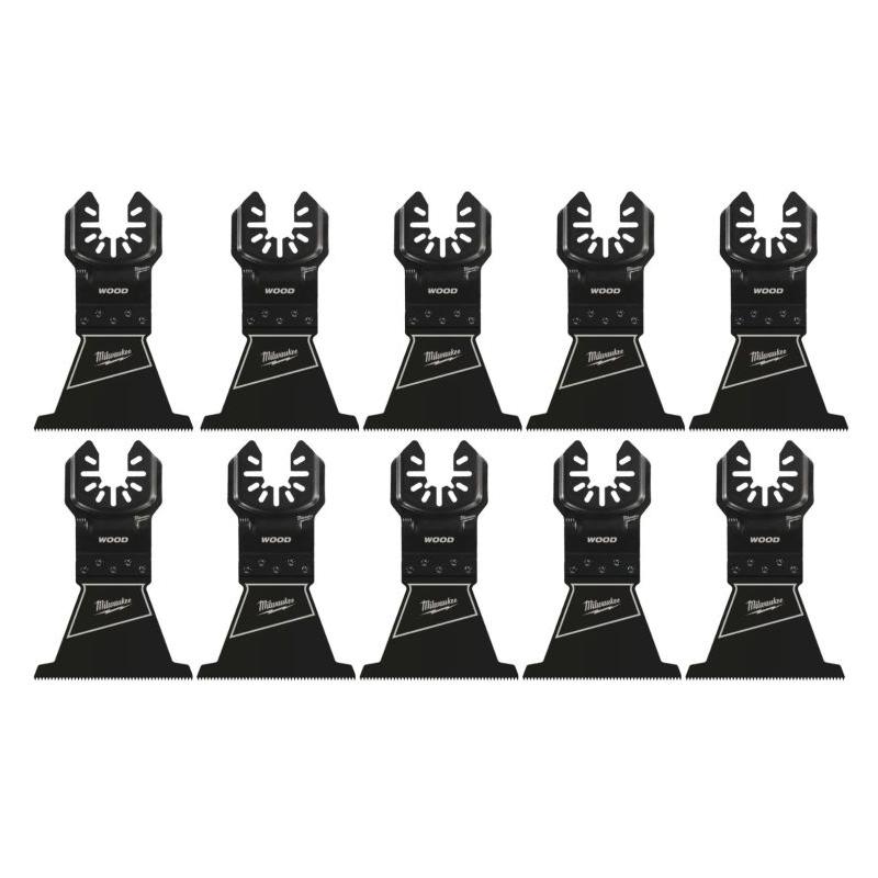 48851119 - Ostrze do Multitoola do cięcia wgłębnego miękkiego drewna, 64 mm (10 szt.)