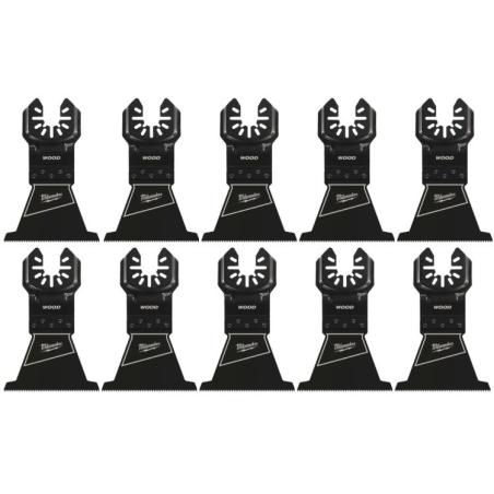 48851119 - Ostrze do Multitoola do cięcia wgłębnego miękkiego drewna, 64 mm (10 szt.)