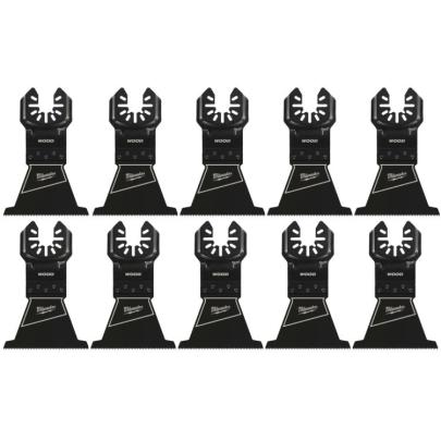 48851119 - Ostrze do Multitoola do cięcia wgłębnego miękkiego drewna, 64 mm (10 szt.)