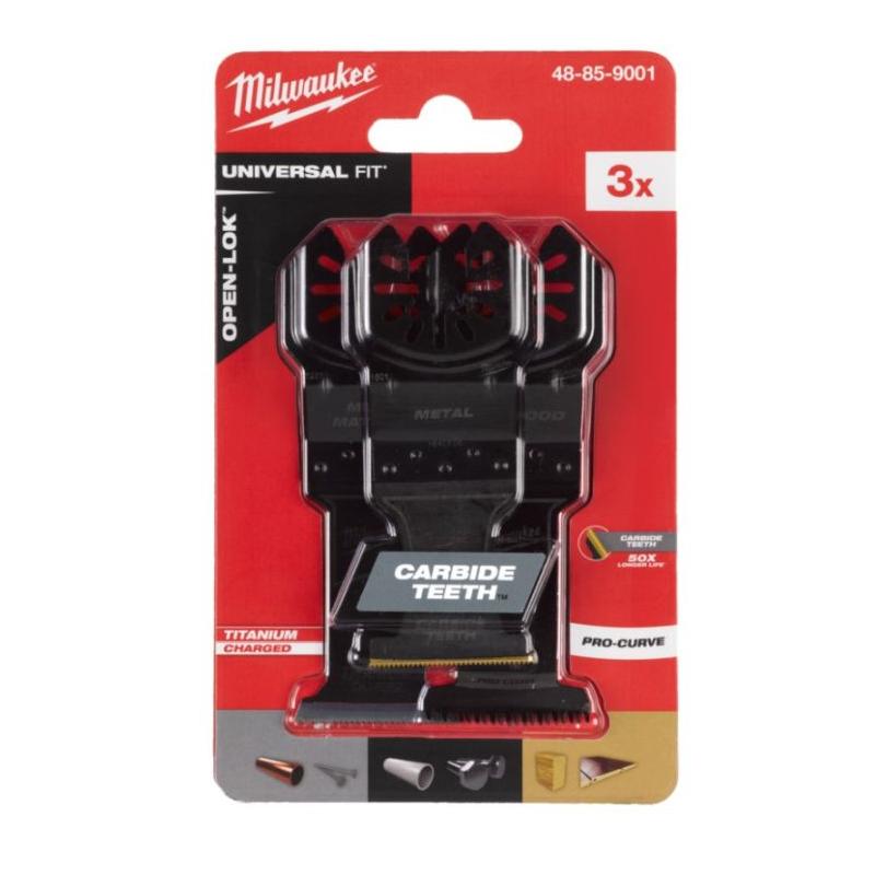 48859001 - Zestaw ostrzy do Multitoola do cięcia wielu materiałów (3 szt.)
