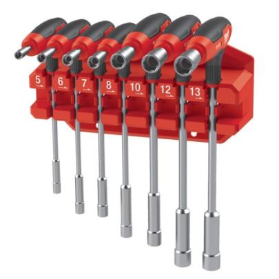 4932498704 - Zestaw kluczy nasadowych z uchwytem typu T, 5 - 13 mm (7 szt.)