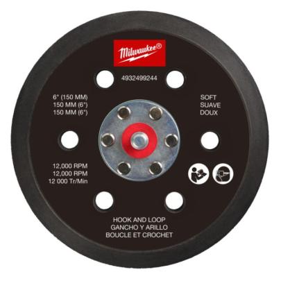 FROSBPSH150 - Podkładka pod szlifierkę mimośrodową M12 FUEL™ 150 mm, miękka, mocowana na rzep, 4932499244