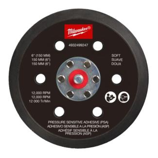 FROSBPHP150 - Podkładka pod szlifierkę mimośrodową M12 FUEL™ 150 mm, twarda, PSA, 4932499247